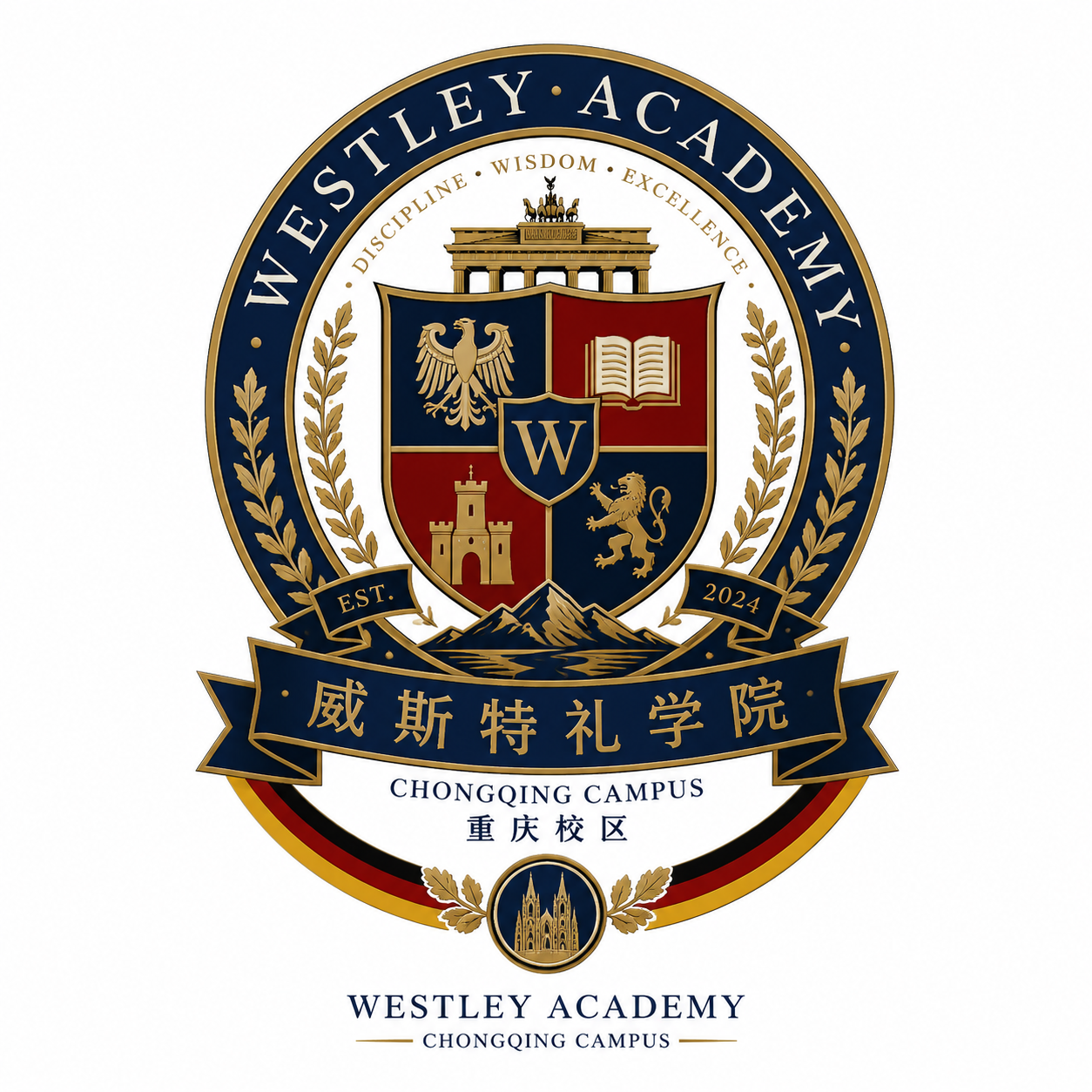 威斯特礼国际学院Logo